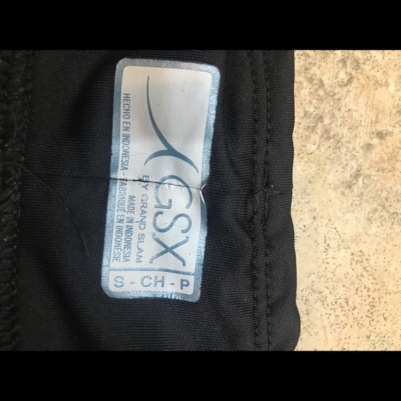 GSX By Grand Slam Cropped black leggings - Picture 3 of 3